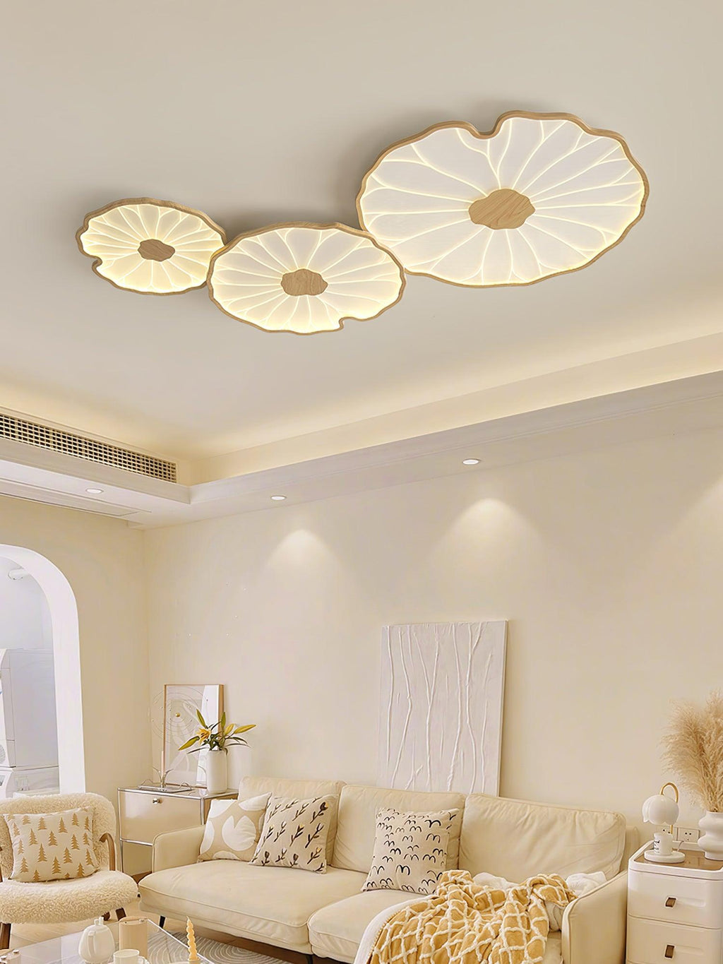 Lotus Leaf Ceiling Light