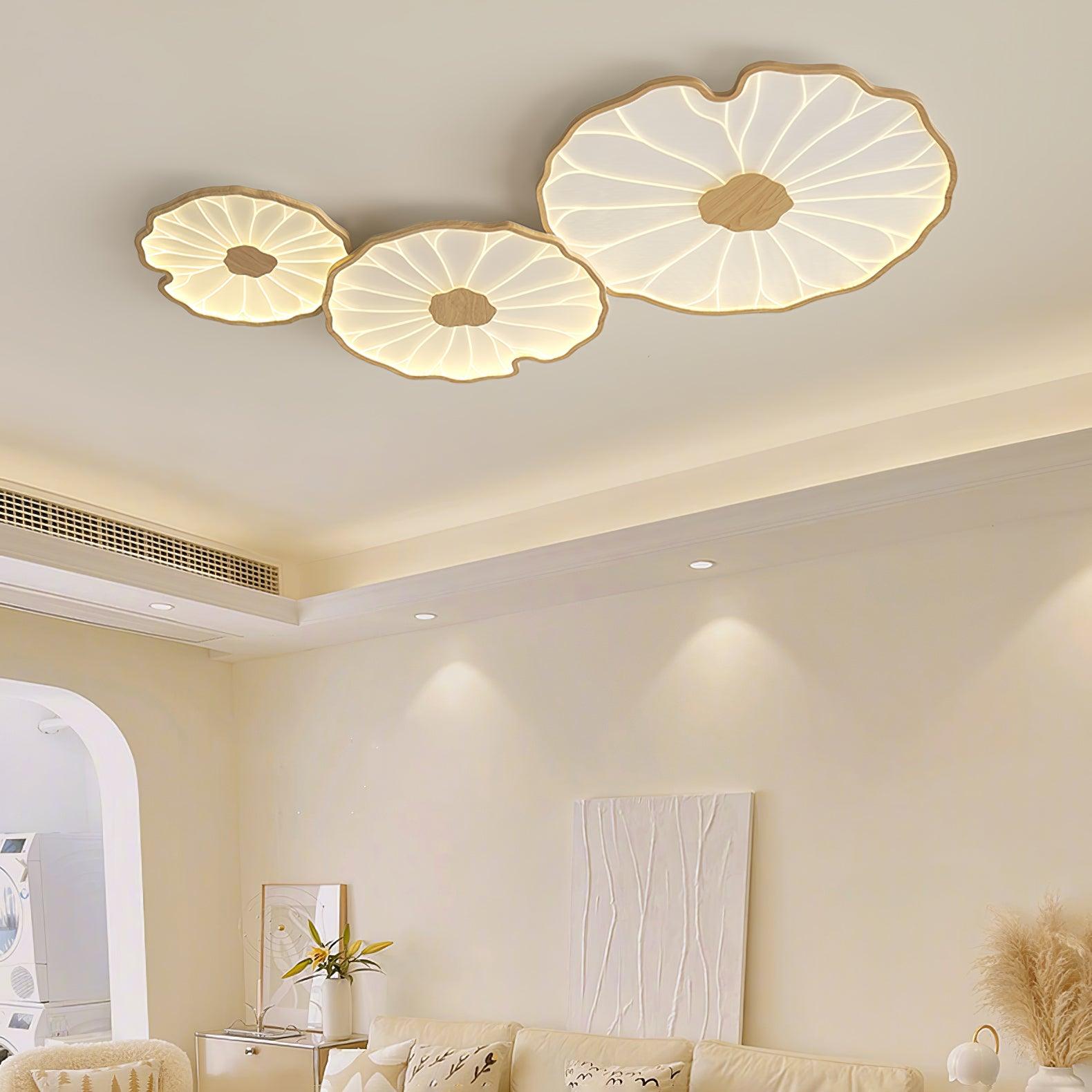 Lotus Leaf Ceiling Light
