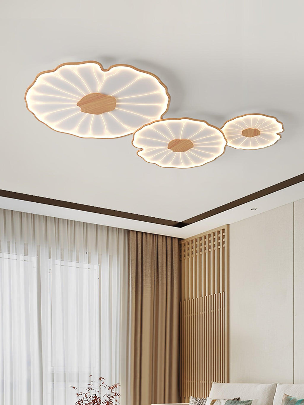 Lotus Leaf Ceiling Light