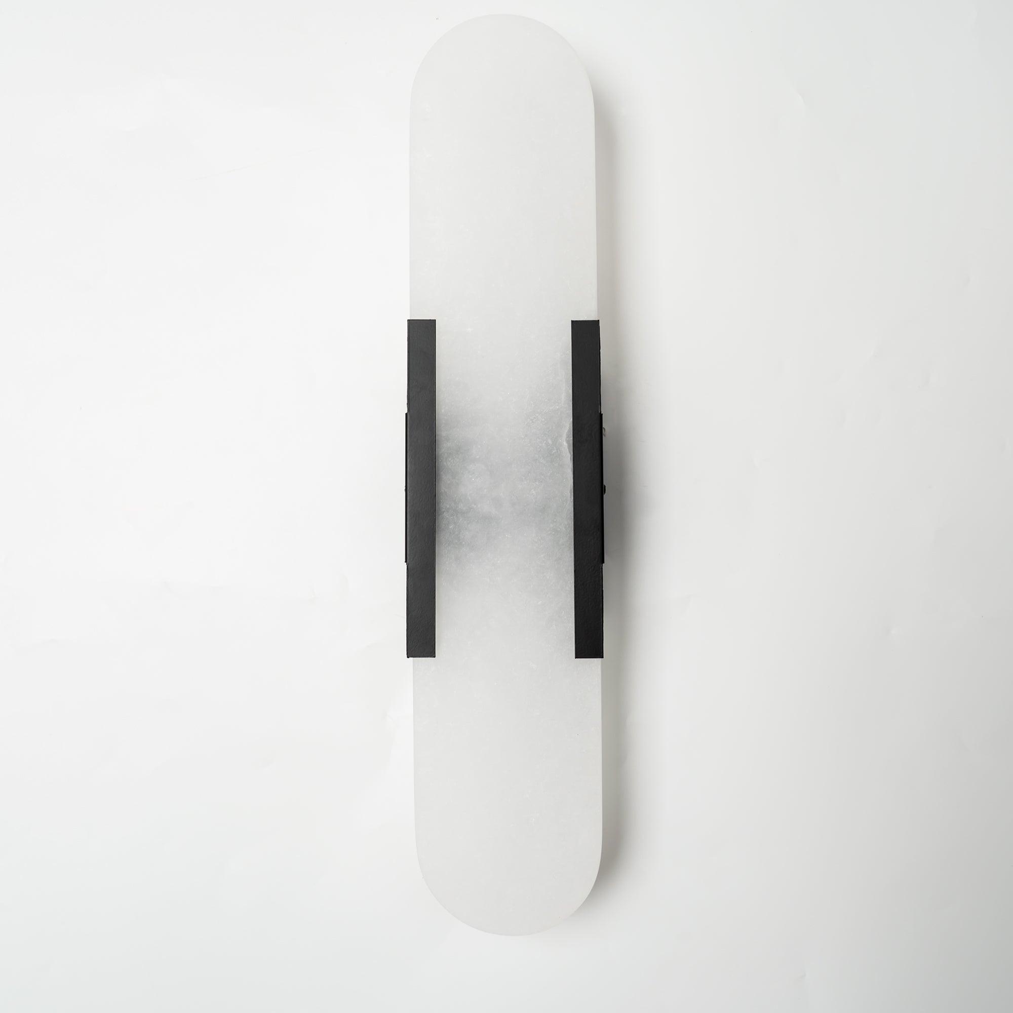 Alba Oblong Alabaster Wall Sconce