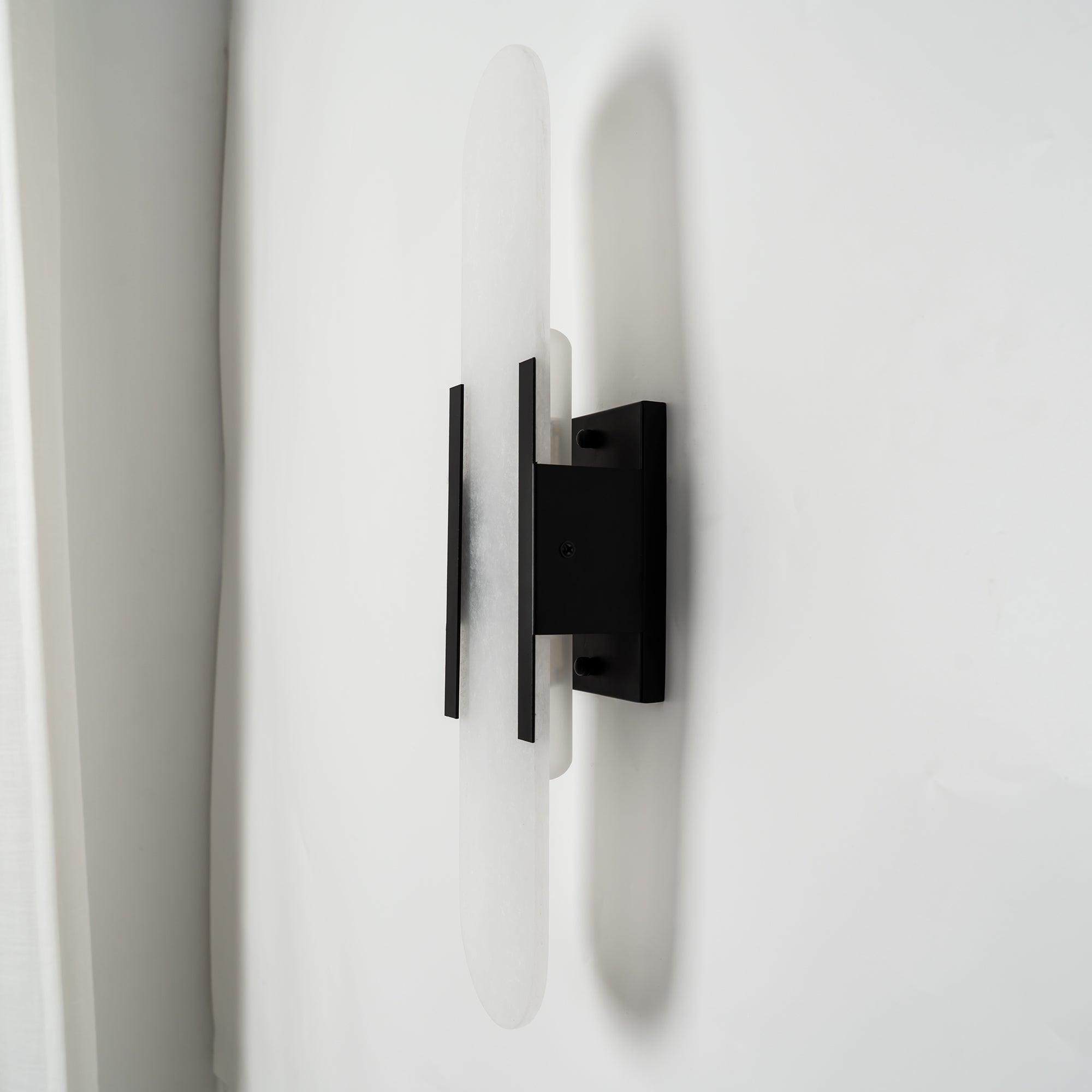 Alba Oblong Alabaster Wall Sconce
