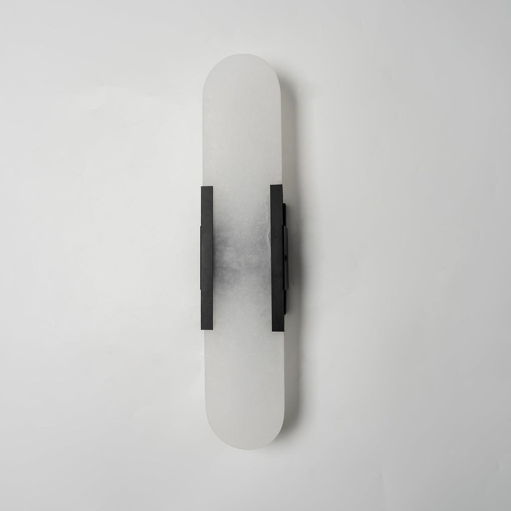 Alba Oblong Alabaster Wall Sconce