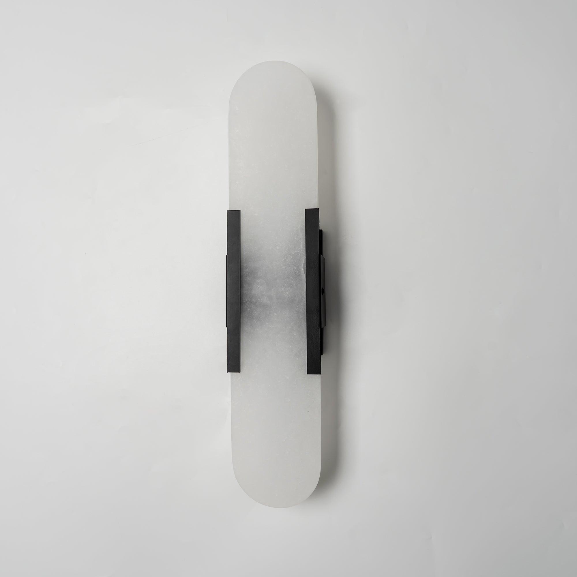 Alba Oblong Alabaster Wall Sconce