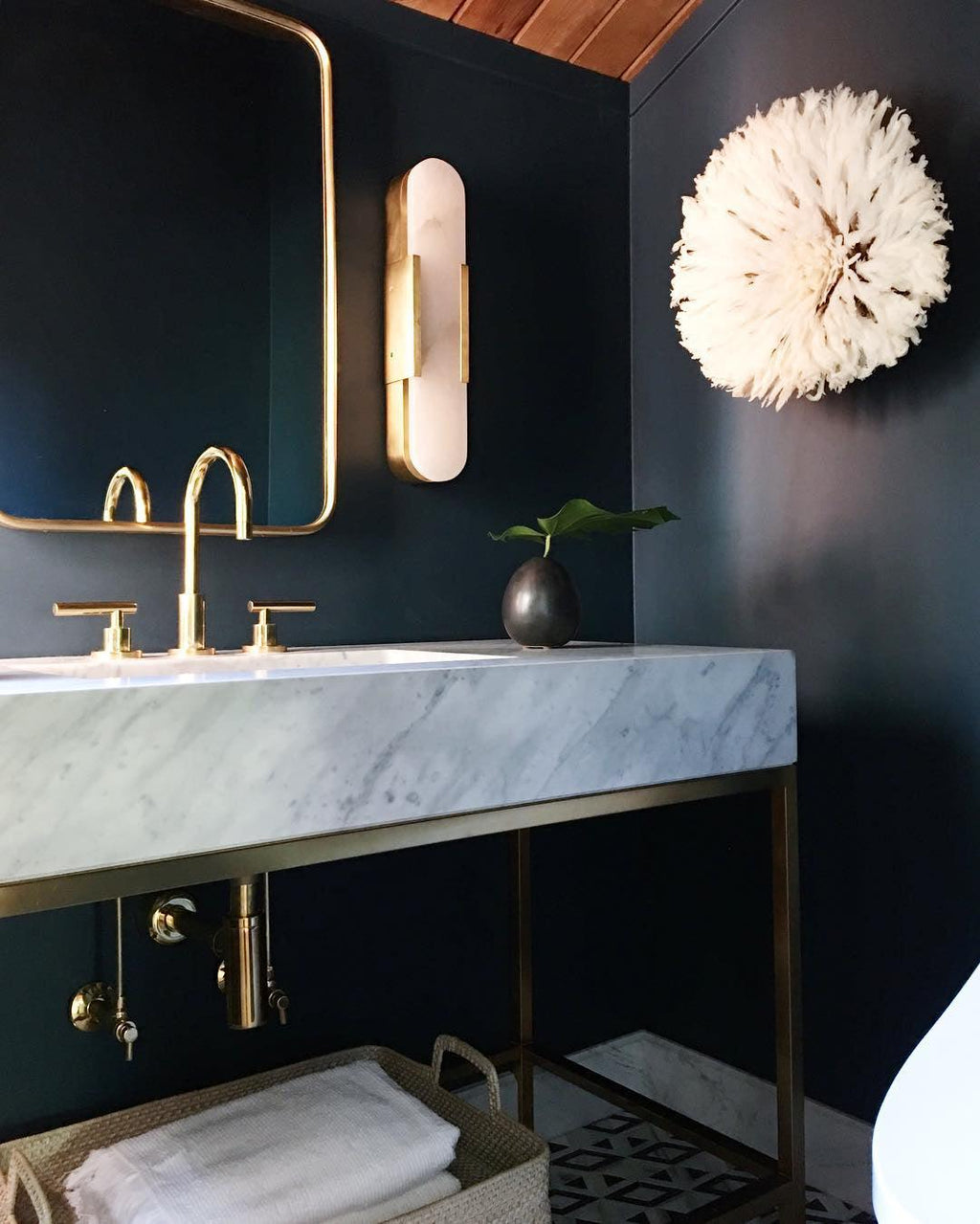 Alba Oblong Alabaster Wall Sconce