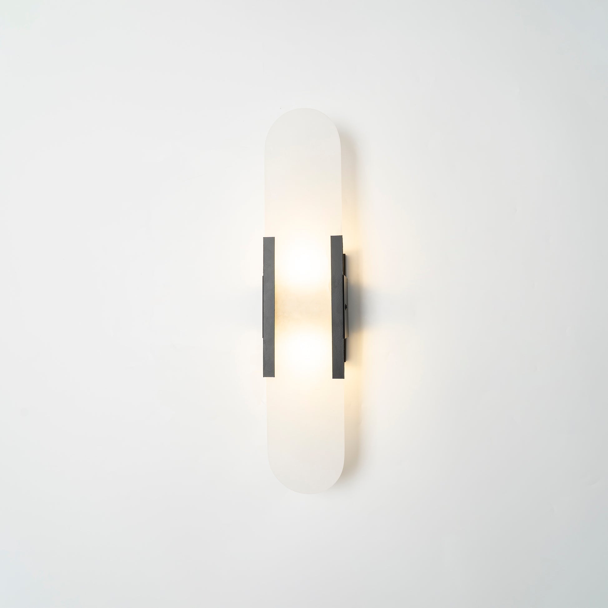 Alba Oblong Alabaster Wall Sconce