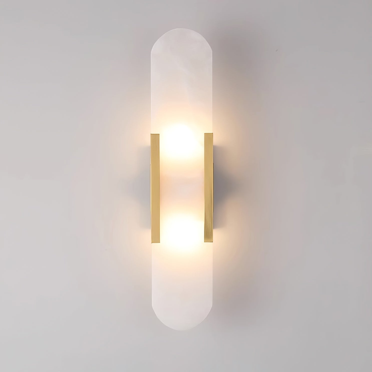 Alba Oblong Alabaster Wall Sconce