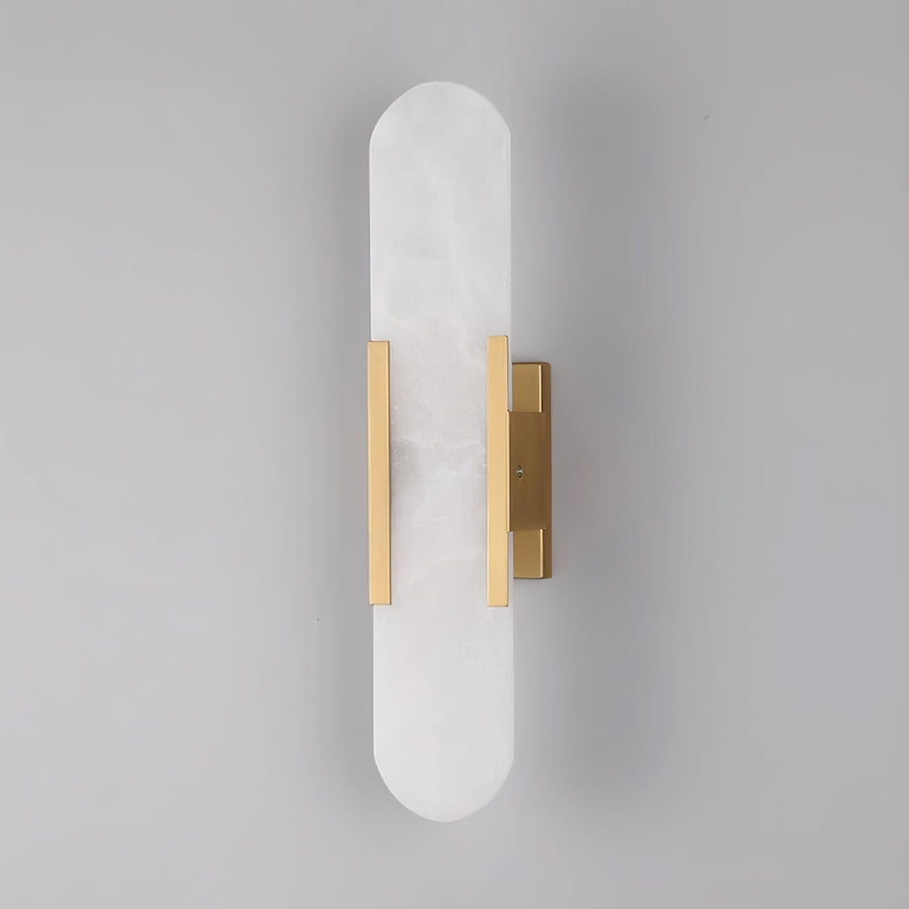 Alba Oblong Alabaster Wall Sconce