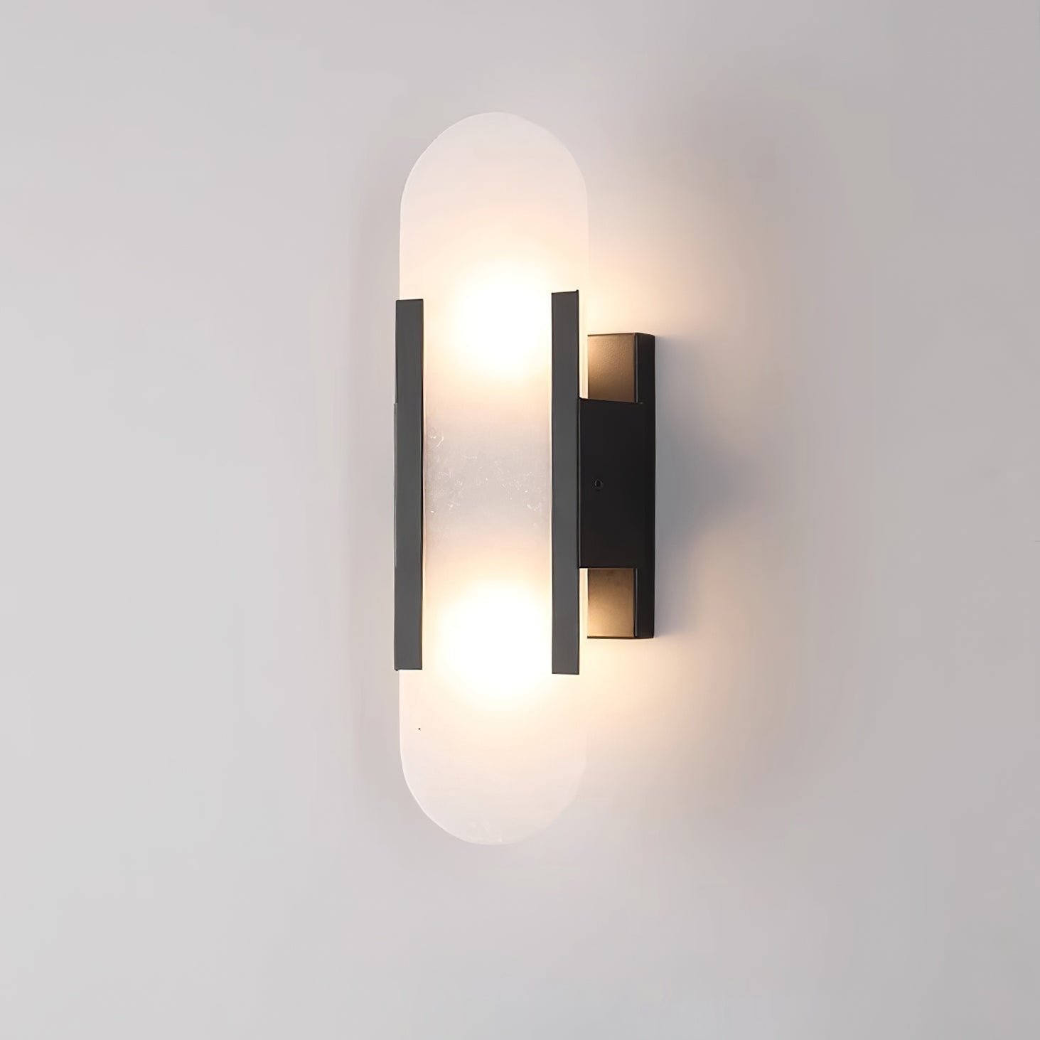 Alba Oblong Alabaster Wall Sconce