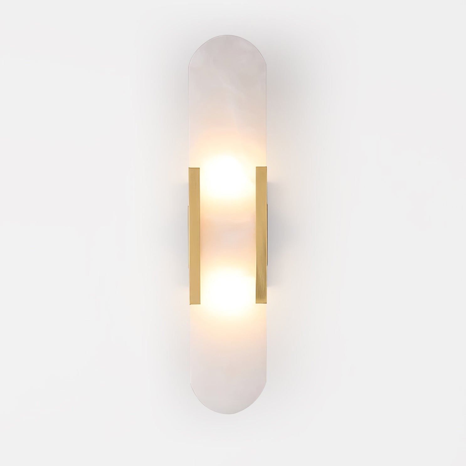 Alba Oblong Alabaster Wall Sconce