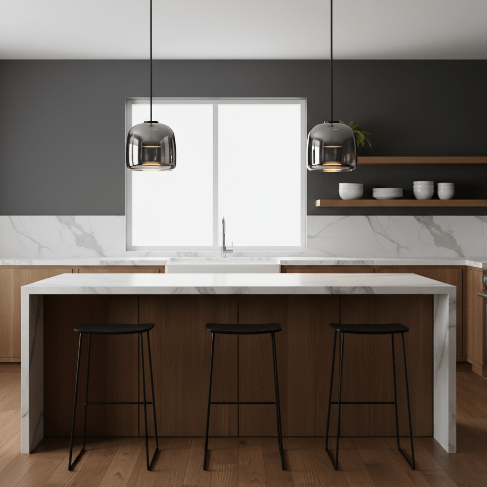 Orbe Glass Sphere Pendant Lamp
