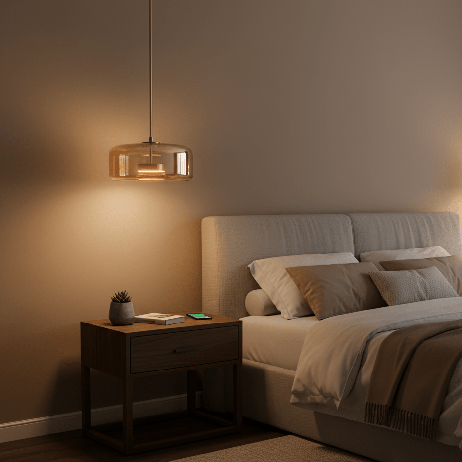 Orbe Glass Sphere Pendant Lamp