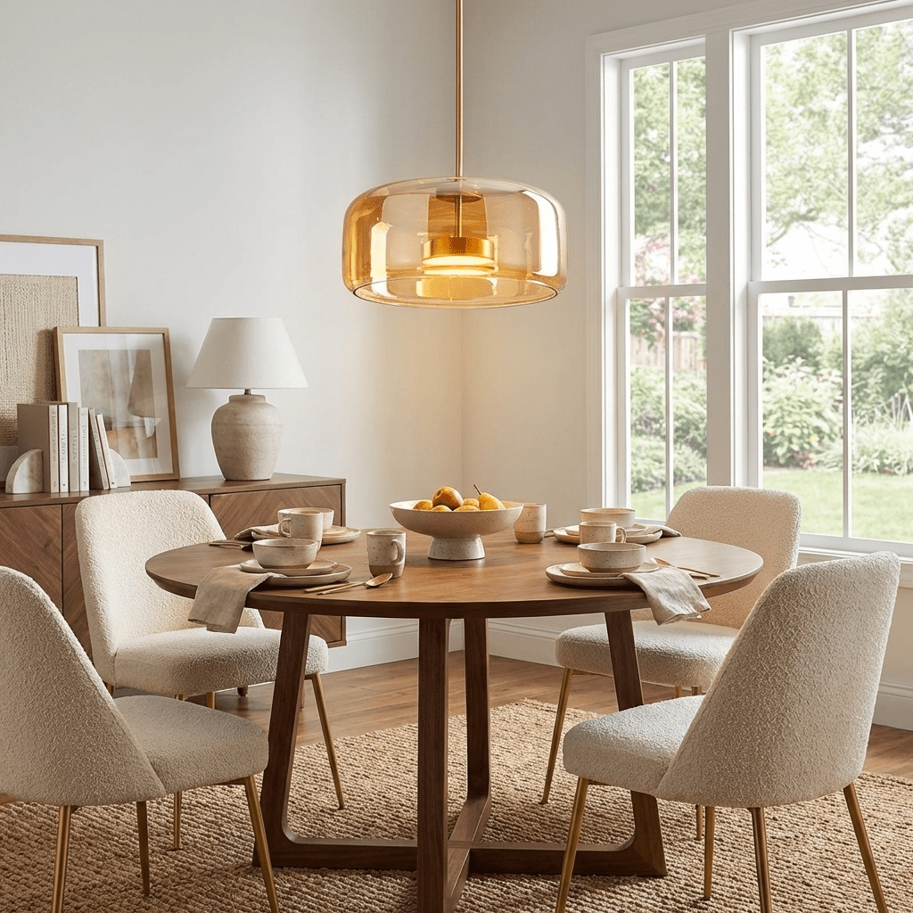 Orbe Glass Sphere Pendant Lamp