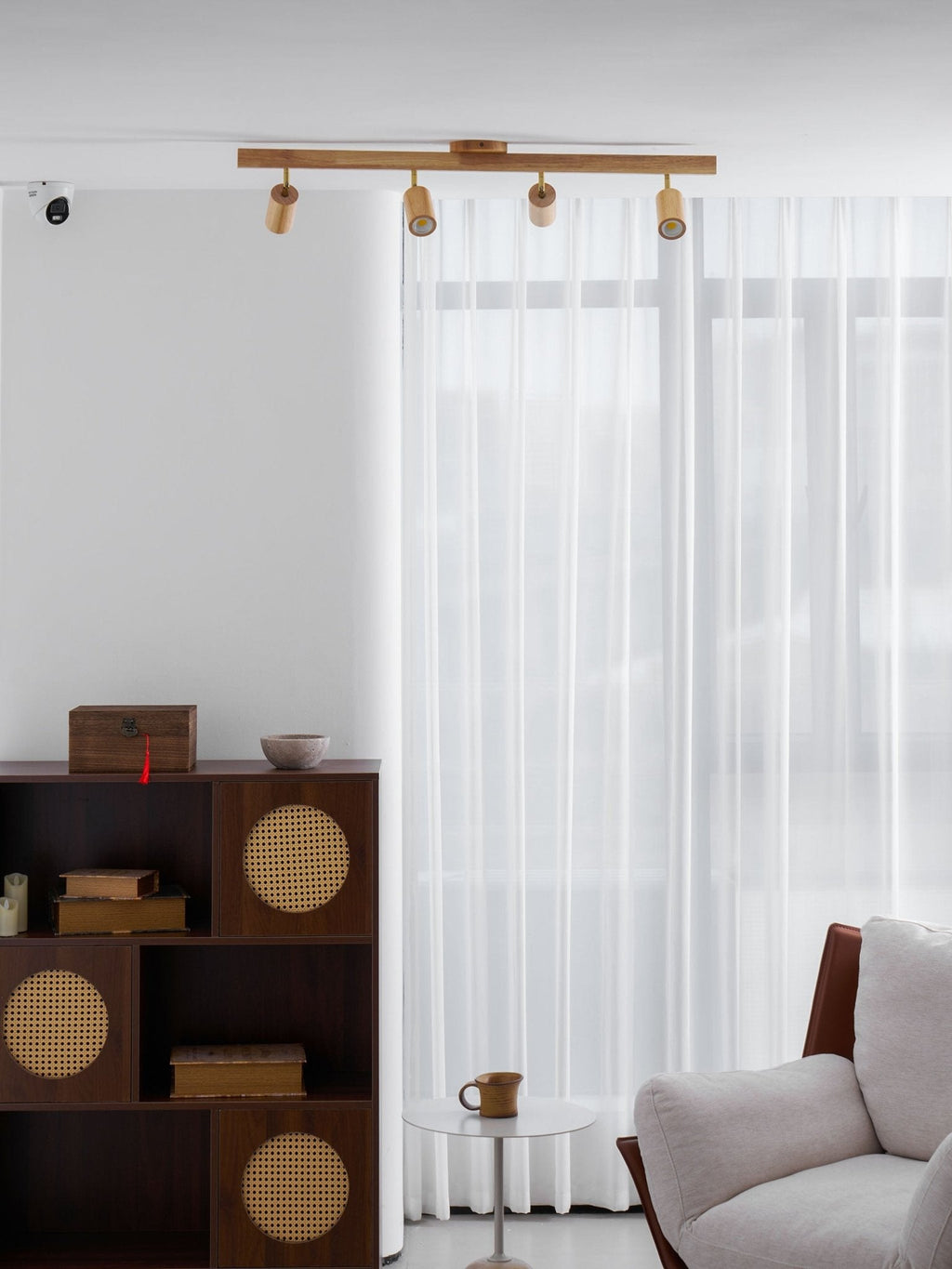 Beam Natural Wood Spotlight