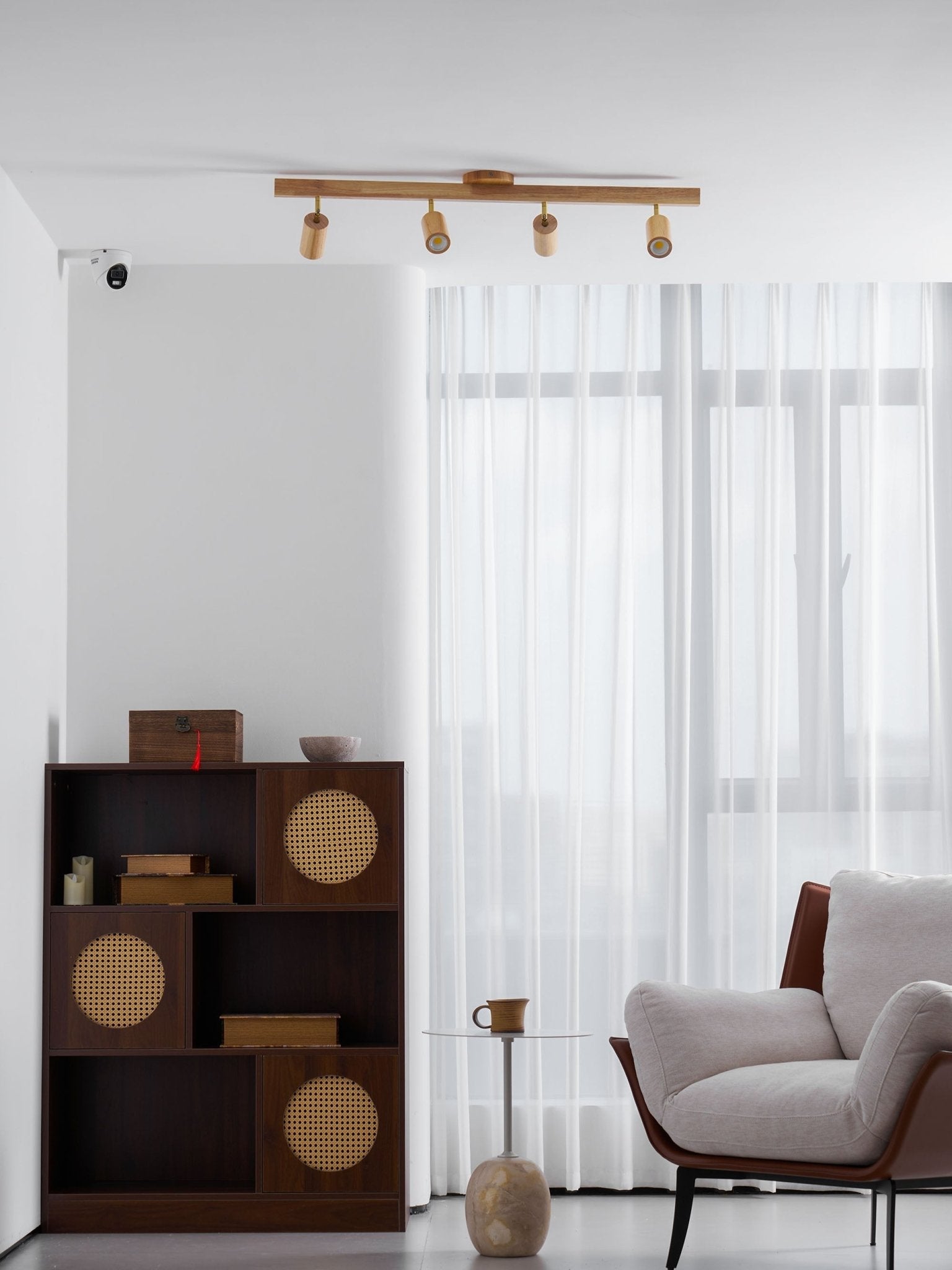 Beam Natural Wood Spotlight