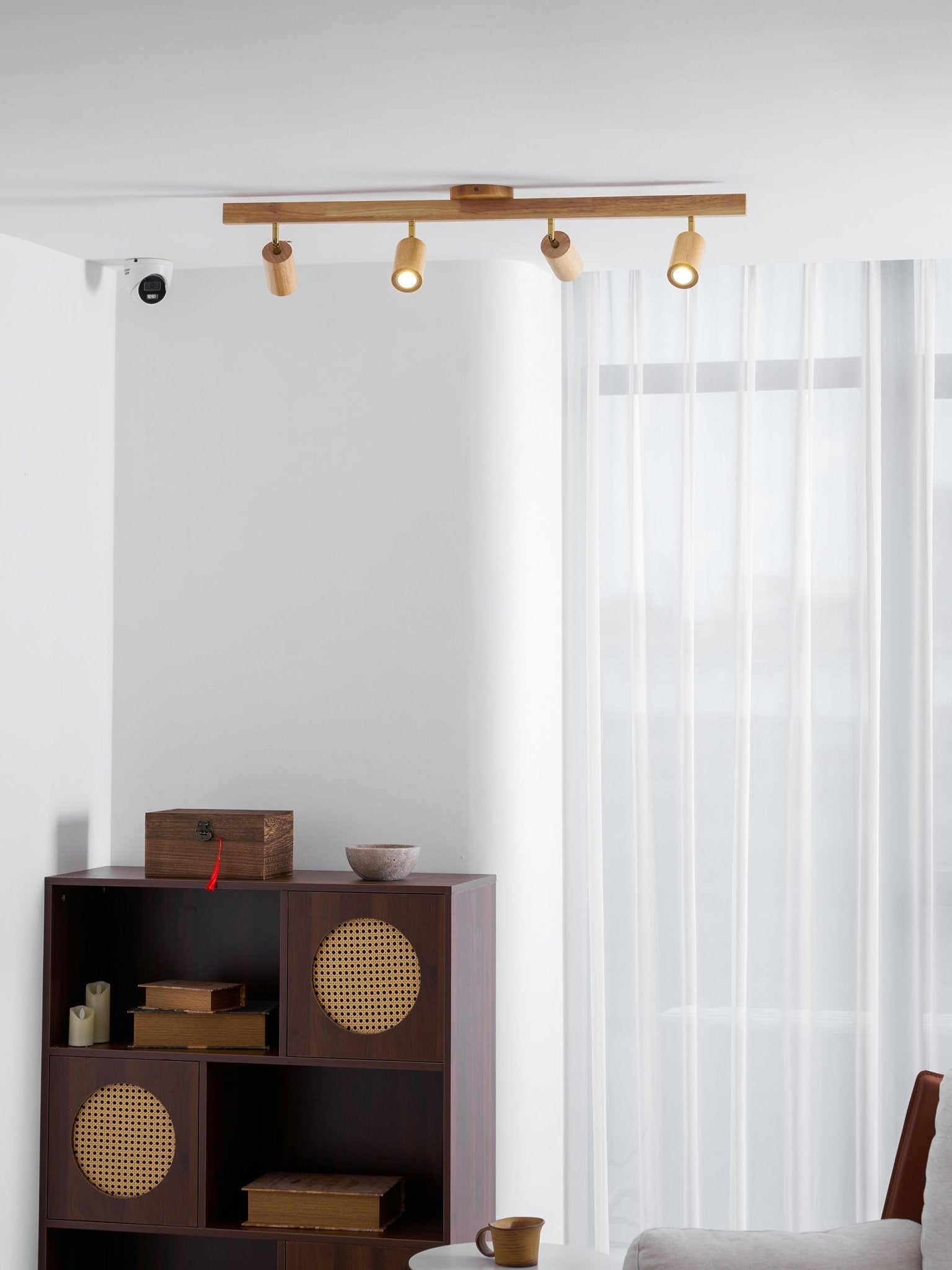 Beam Natural Wood Spotlight