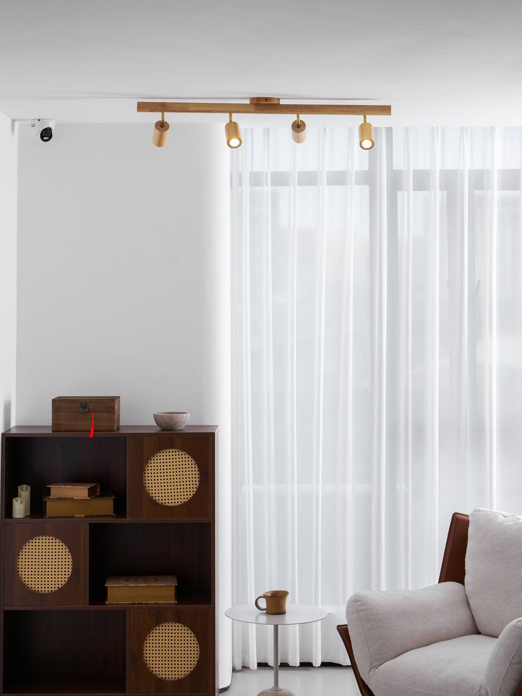 Beam Natural Wood Spotlight