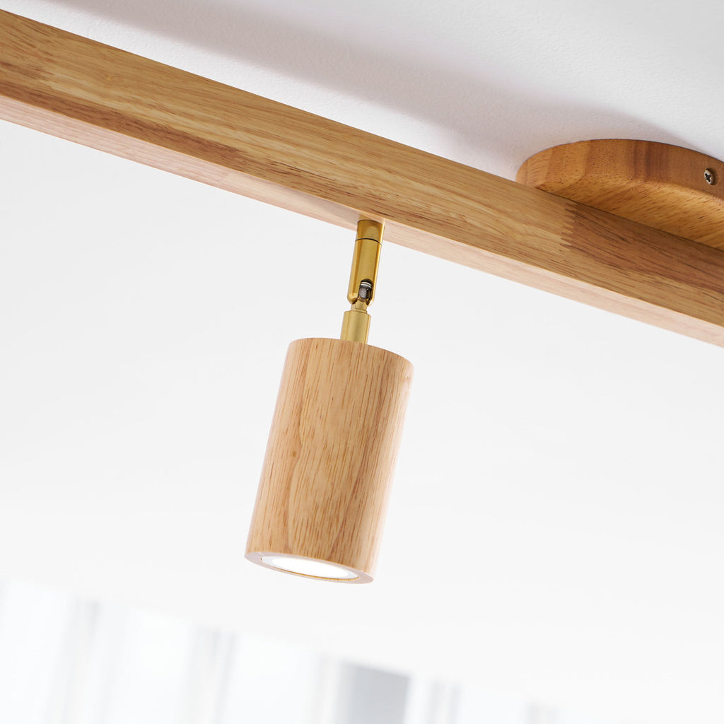 Beam Natural Wood Spotlight