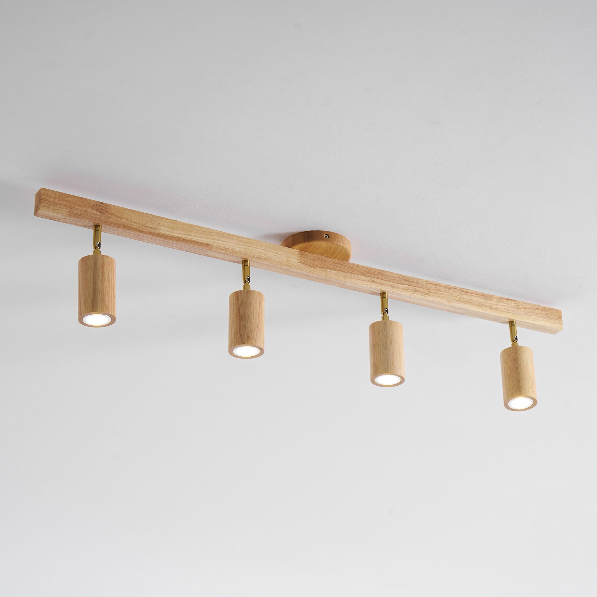 Beam Natural Wood Spotlight