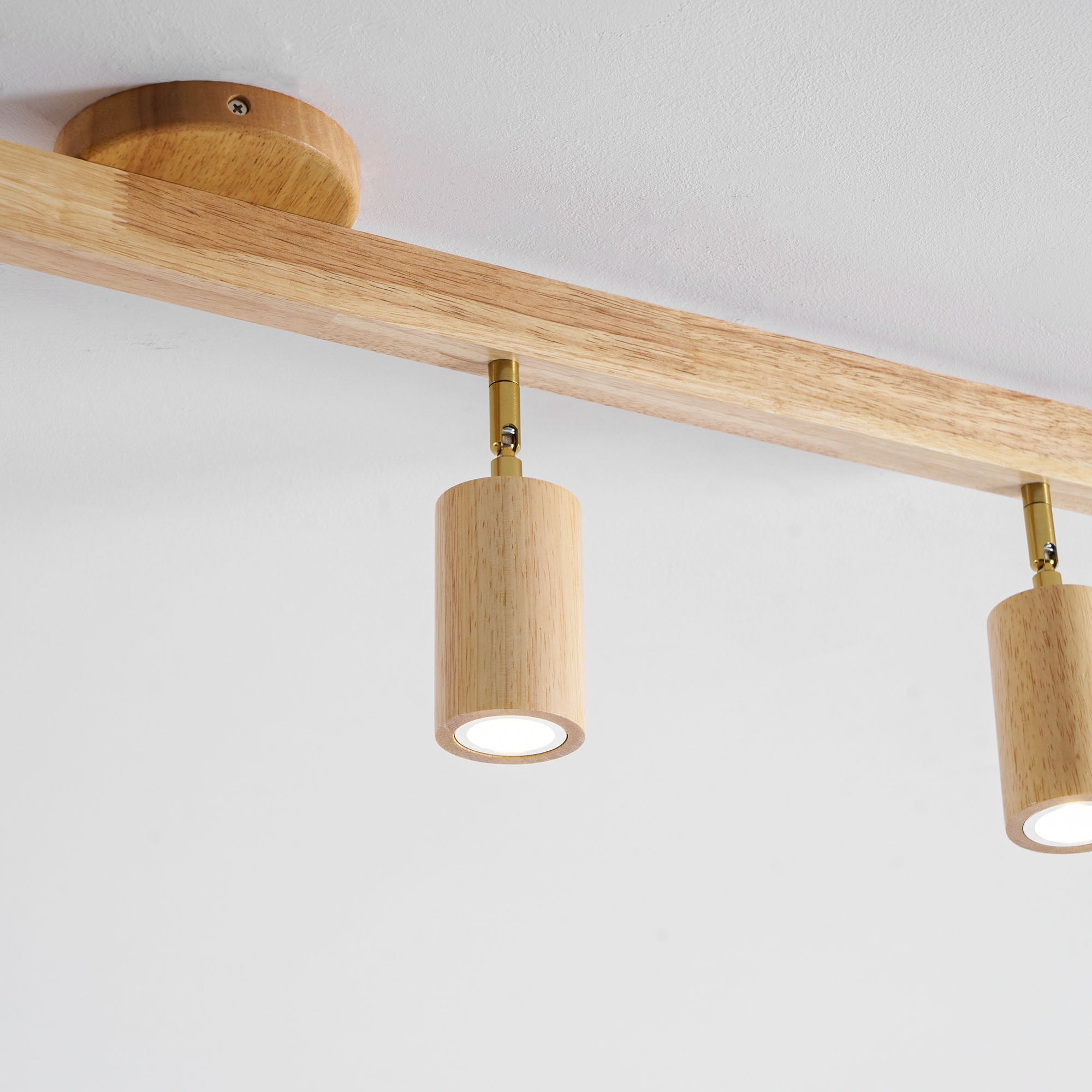 Beam Natural Wood Spotlight