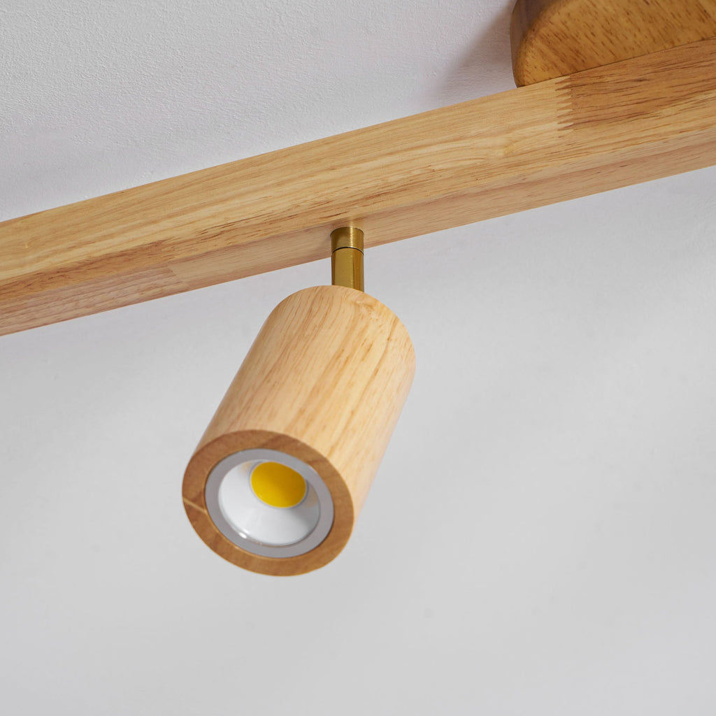 Beam Natural Wood Spotlight