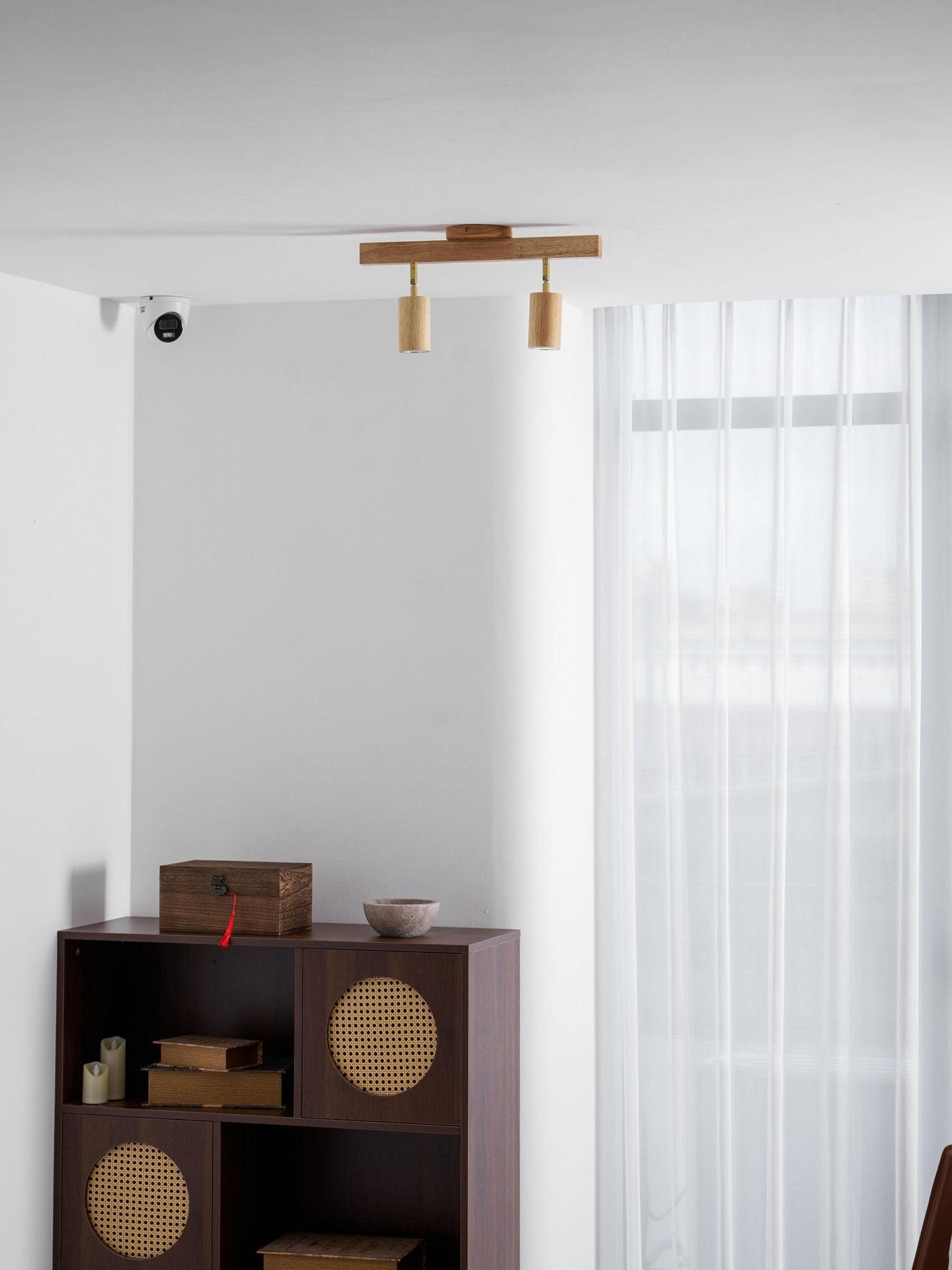 Beam Natural Wood Spotlight