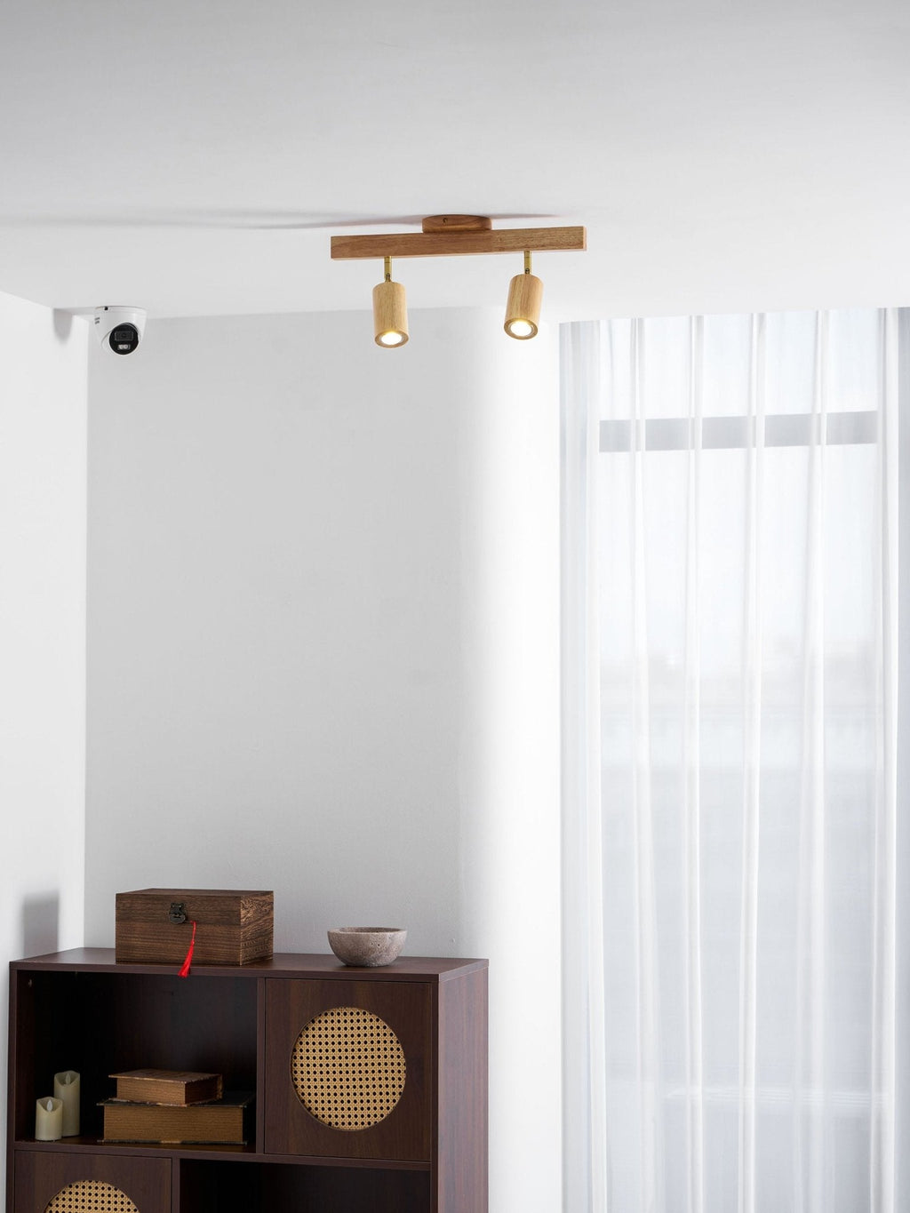 Beam Natural Wood Spotlight