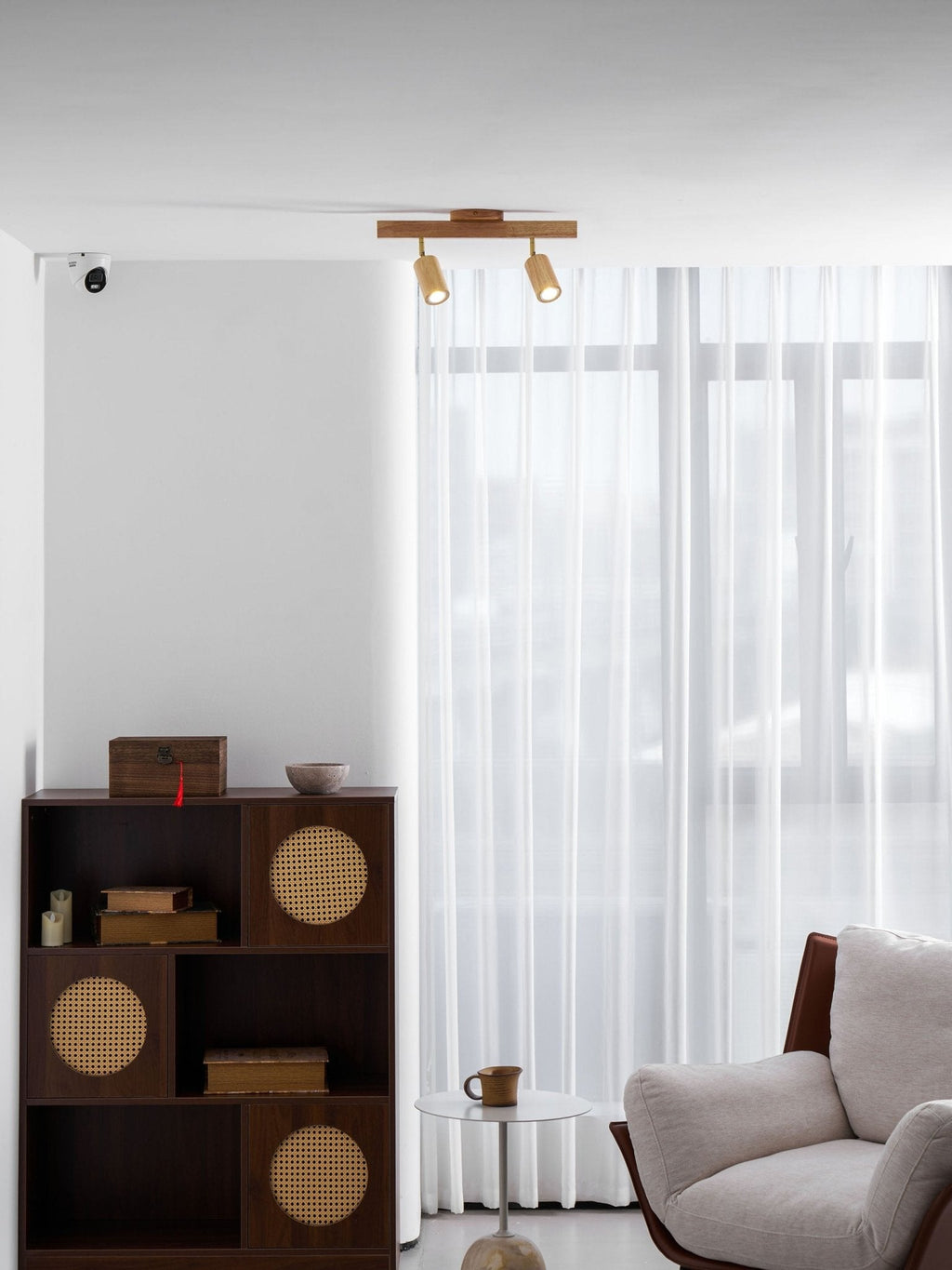 Beam Natural Wood Spotlight