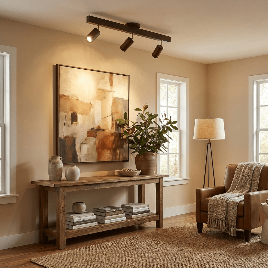 Beam Natural Wood Spotlight