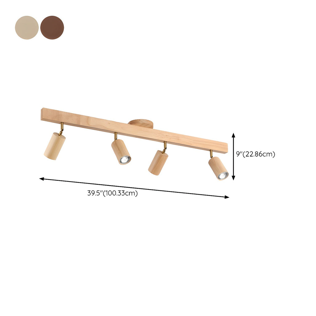 Beam Natural Wood Spotlight