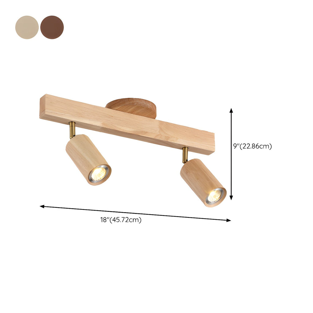 Beam Natural Wood Spotlight