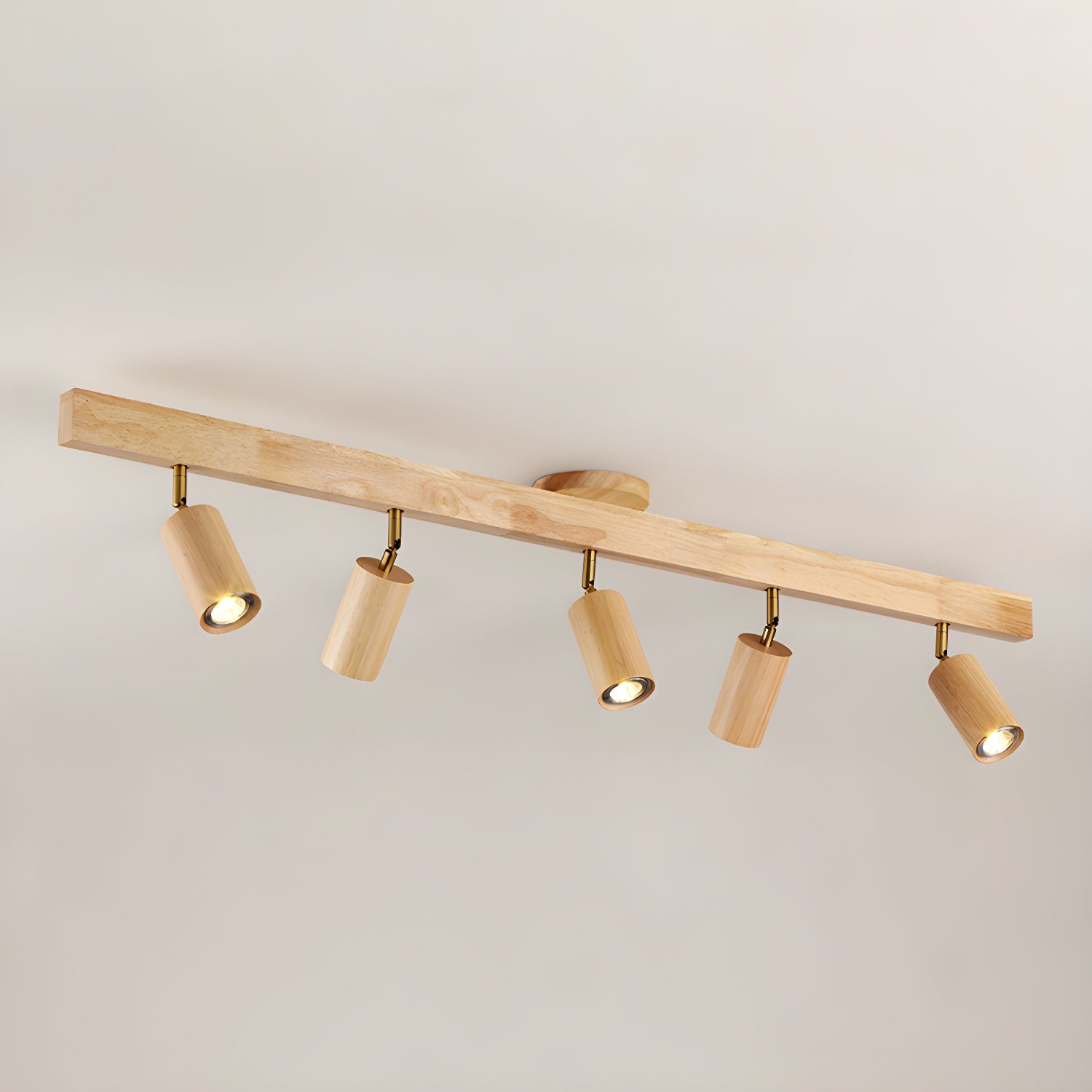 Beam Natural Wood Spotlight