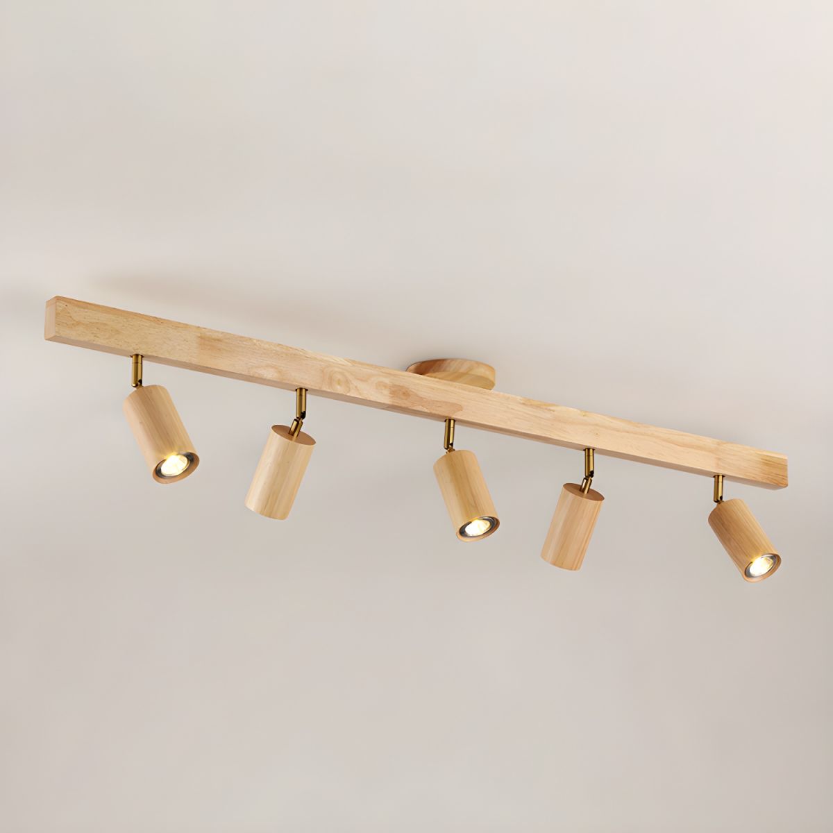 Beam Natural Wood Spotlight