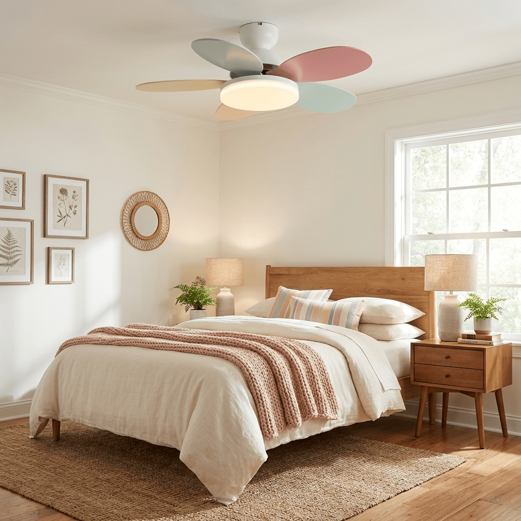 Petalo Ceiling Fan with Light