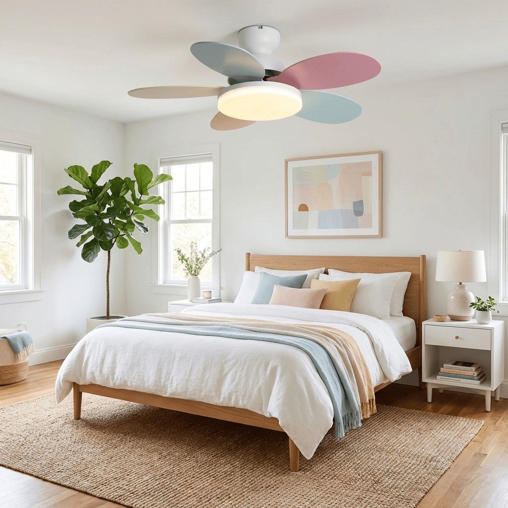 Petalo Ceiling Fan with Light