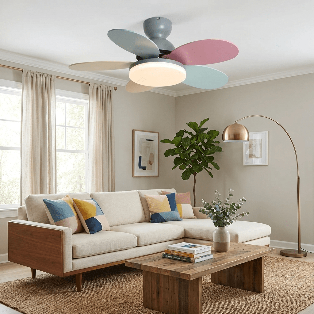 Petalo Ceiling Fan with Light