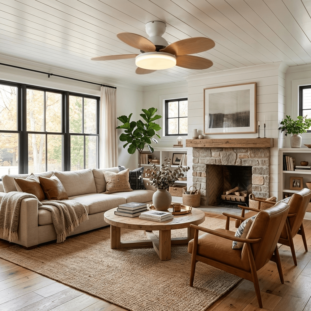 Petalo Ceiling Fan with Light