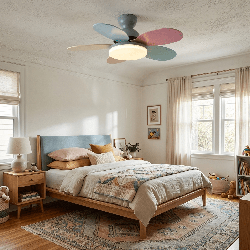 Petalo Ceiling Fan with Light