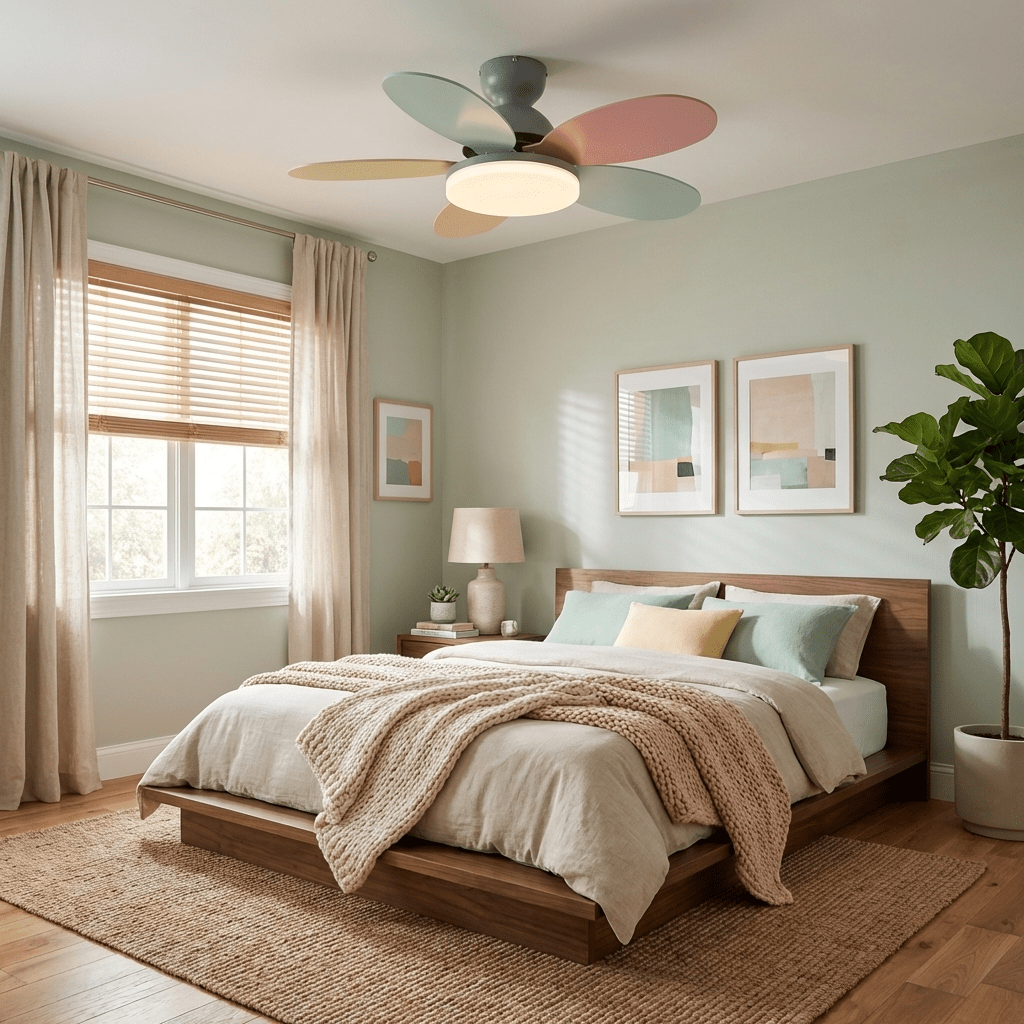 Petalo Ceiling Fan with Light