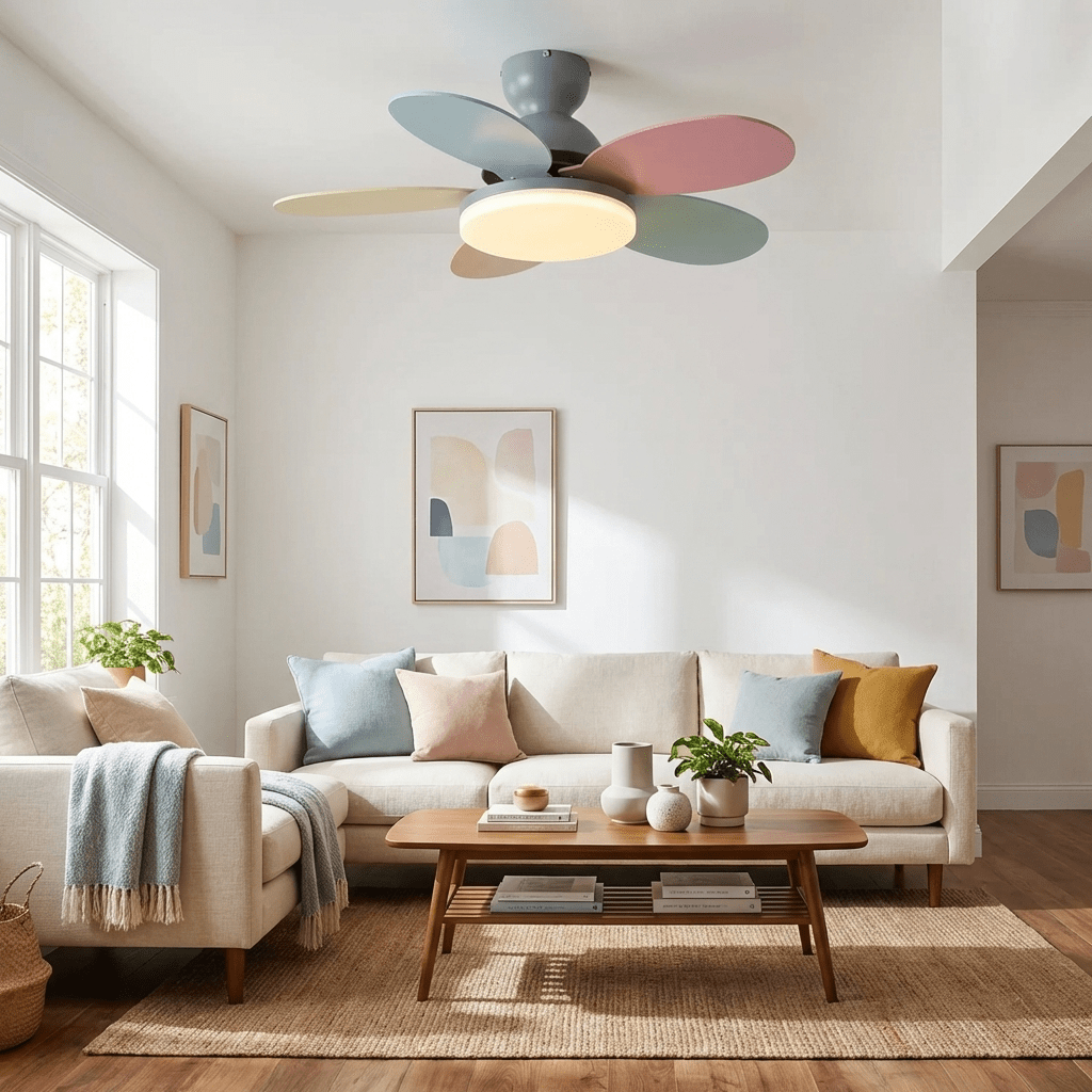 Petalo Ceiling Fan with Light