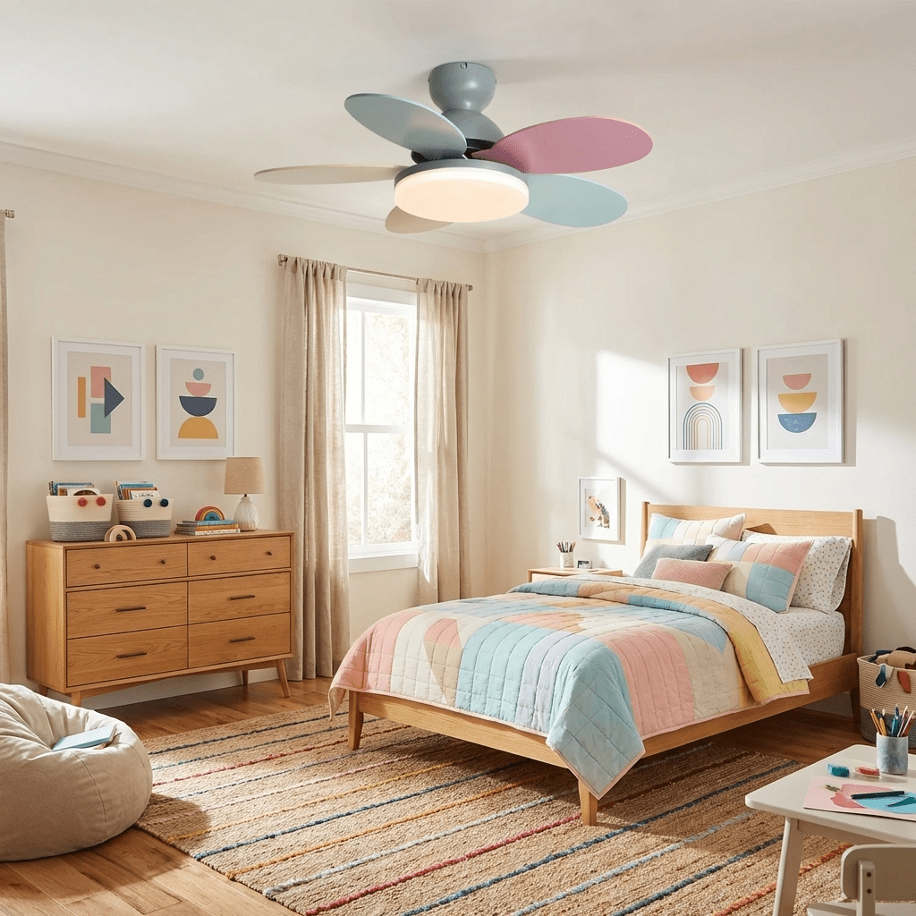 Petalo Ceiling Fan with Light