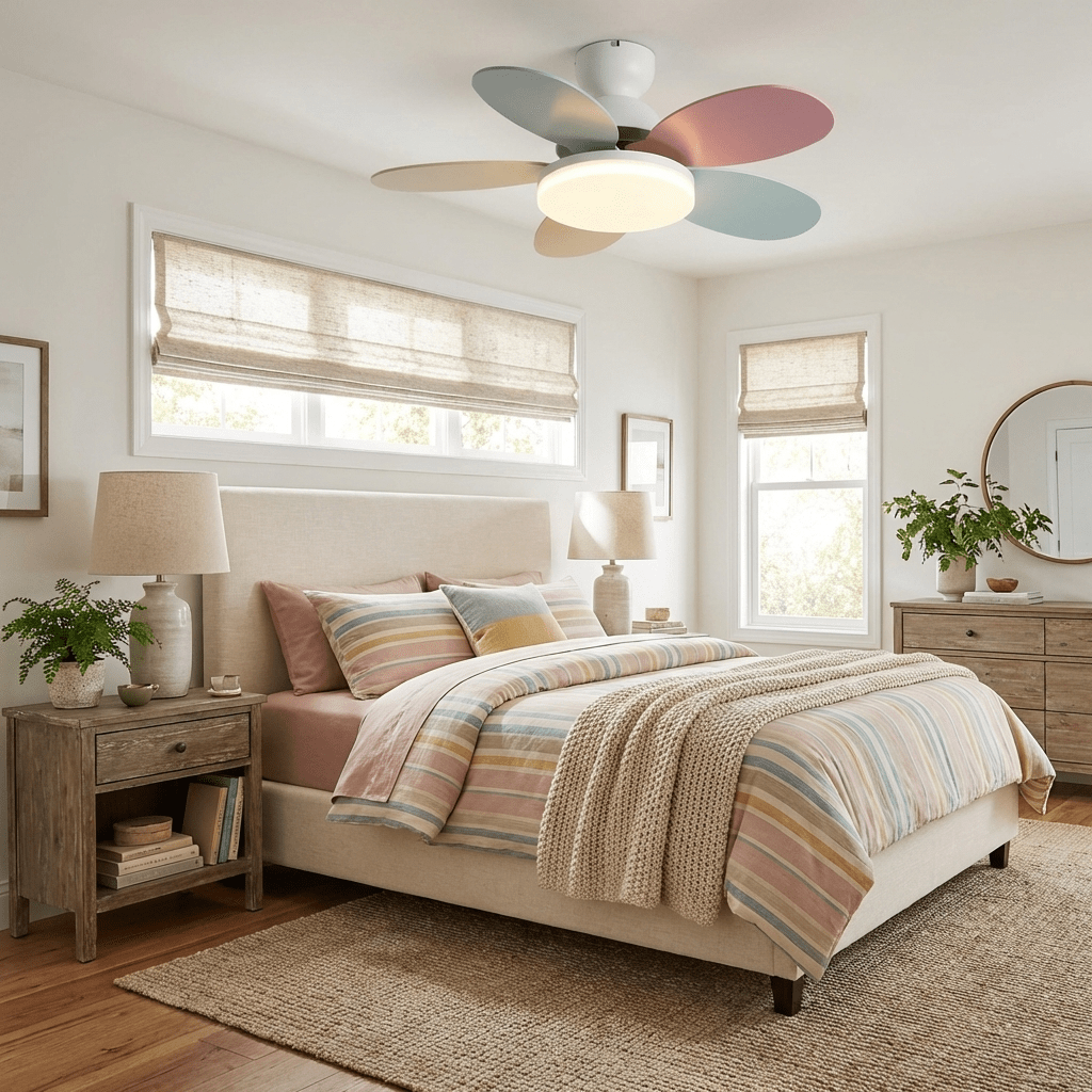 Petalo Ceiling Fan with Light