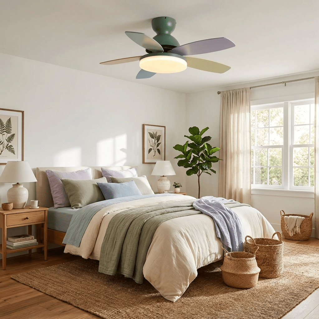 Petalo Ceiling Fan with Light