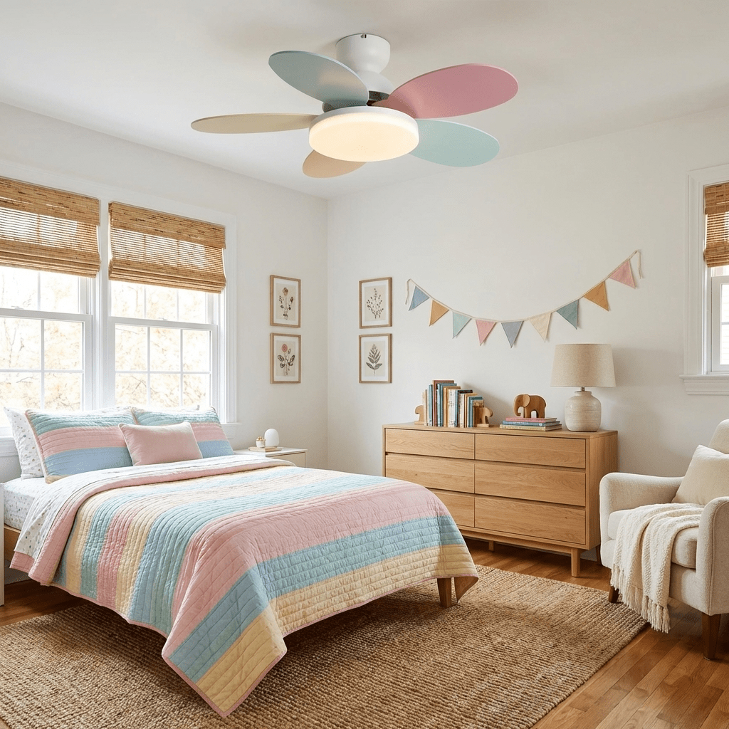 Petalo Ceiling Fan with Light