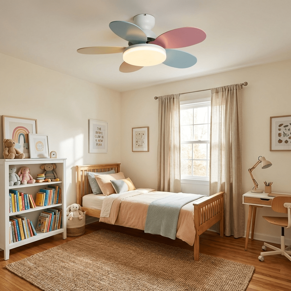 Petalo Ceiling Fan with Light
