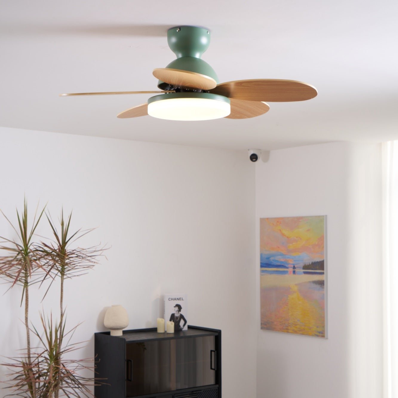 Petalo Ceiling Fan with Light
