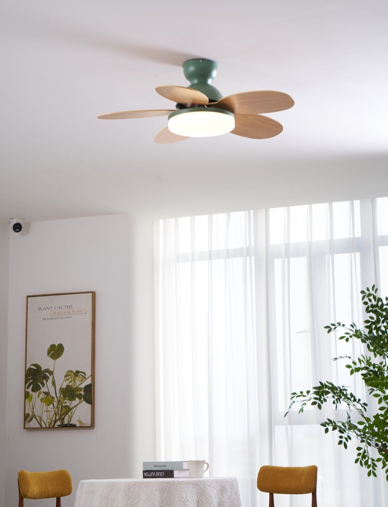 Petalo Ceiling Fan with Light