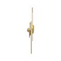 2 Lamp Linear Wall Sconce Italian Luxury Solid Copper Light