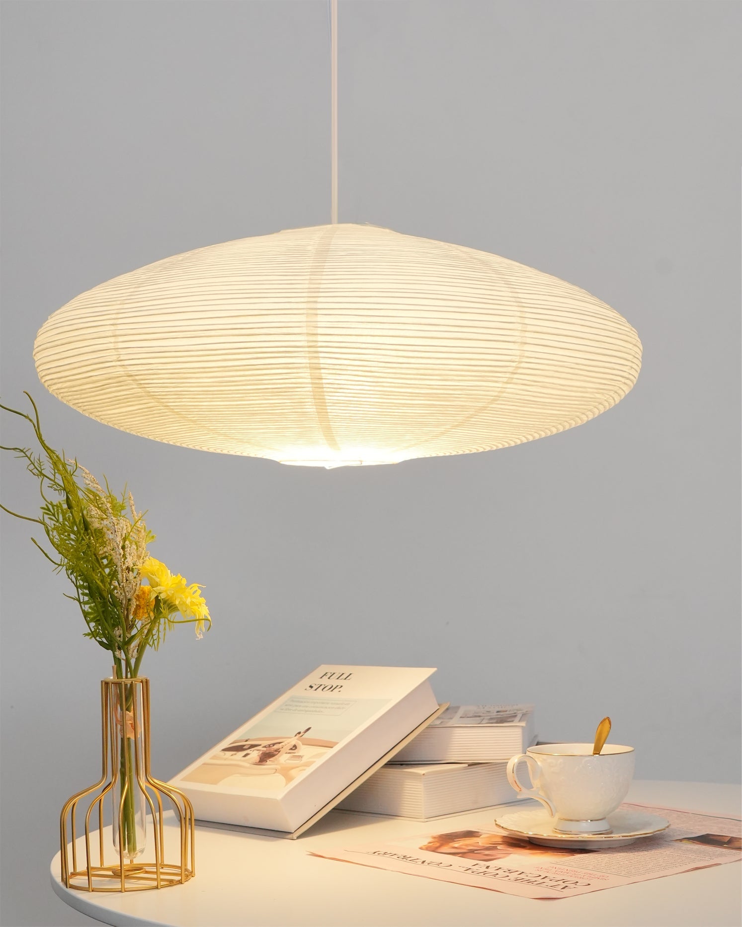 Washi Paper Pendant Light