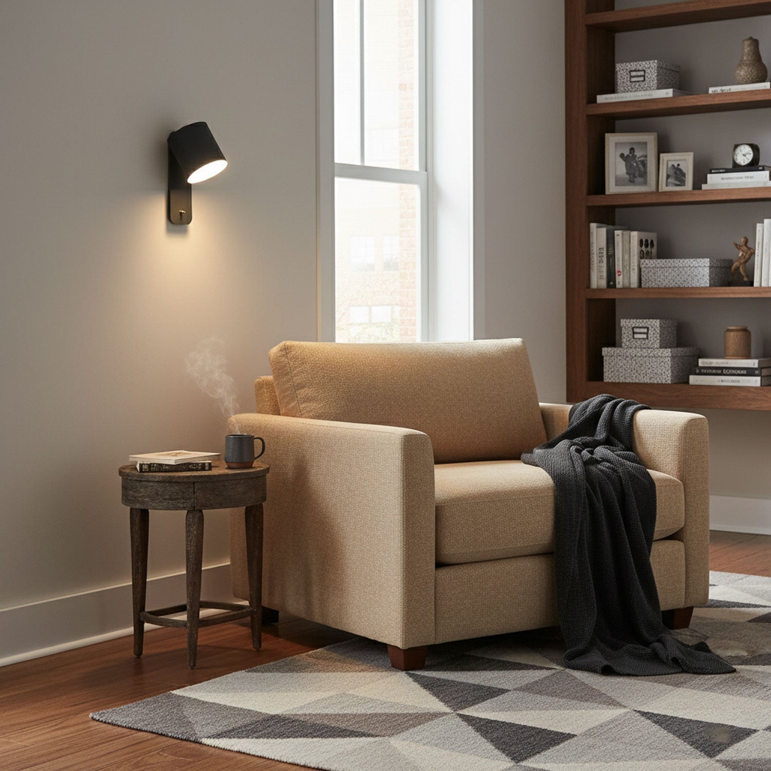Cilindro Rotating Wall Lamp