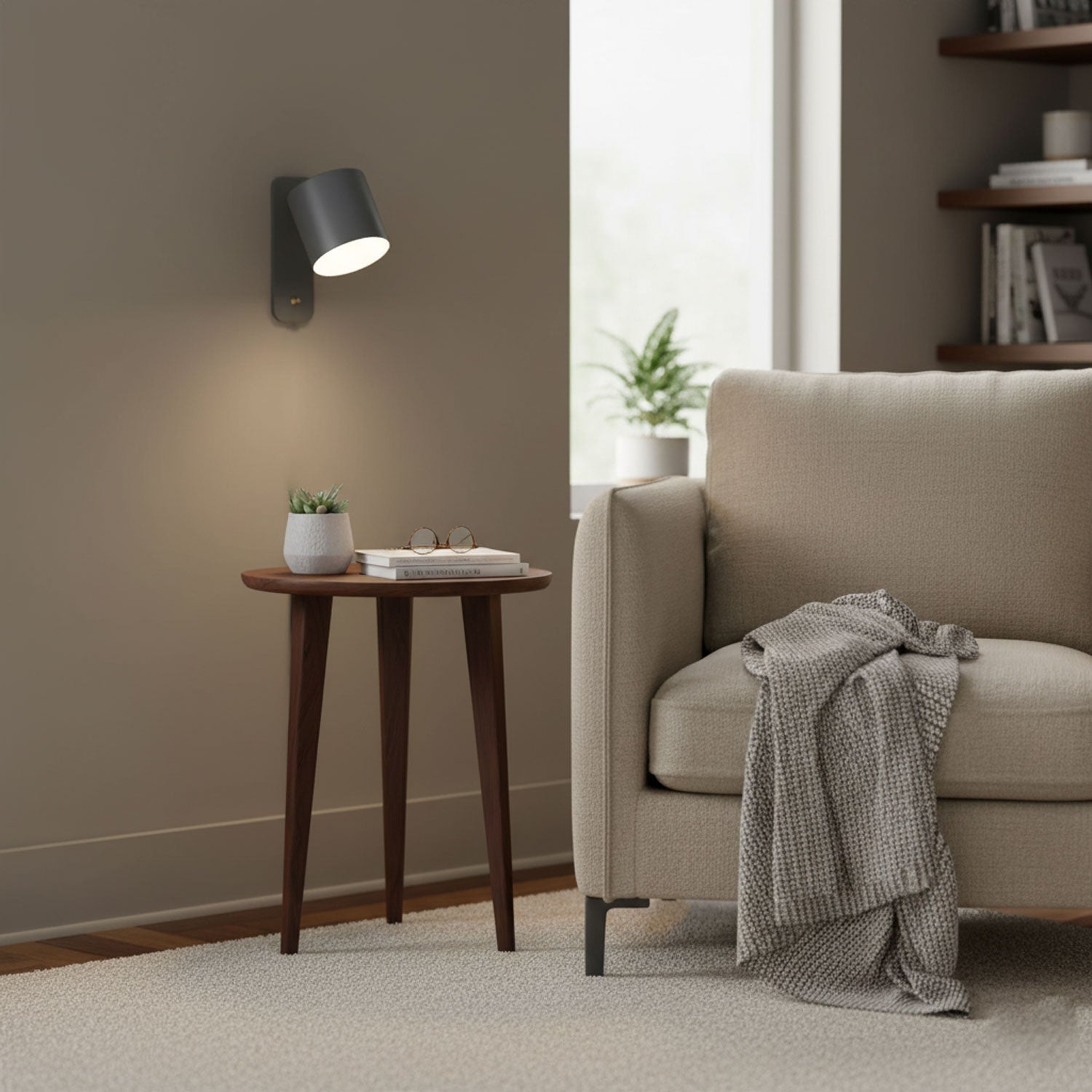 Cilindro Rotating Wall Lamp